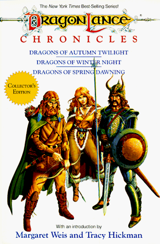 Book cover for Dragonlance Chronicles by Margaret Weis
